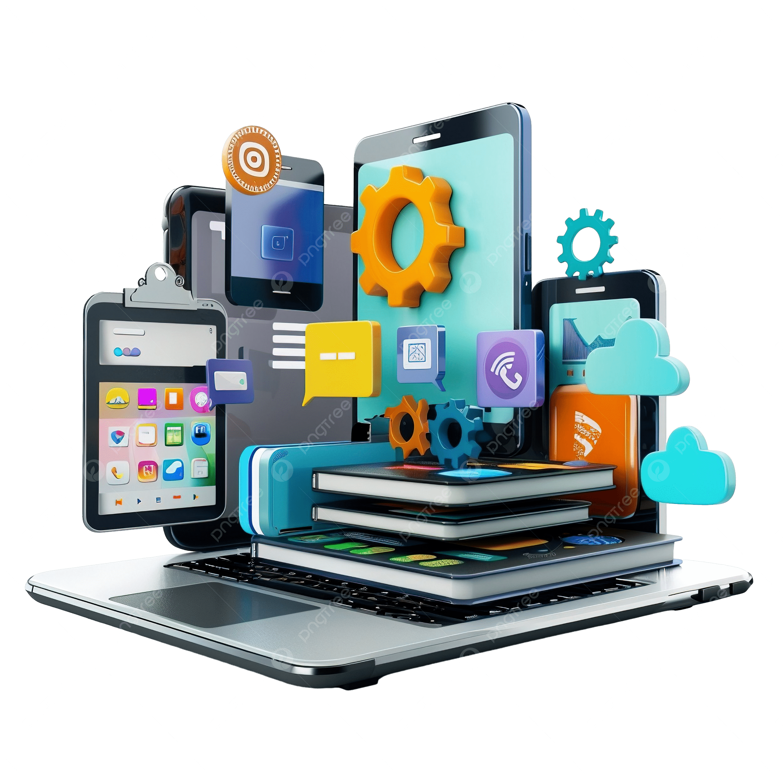 Home pngtree a mobile application software developer concept png image 14996871